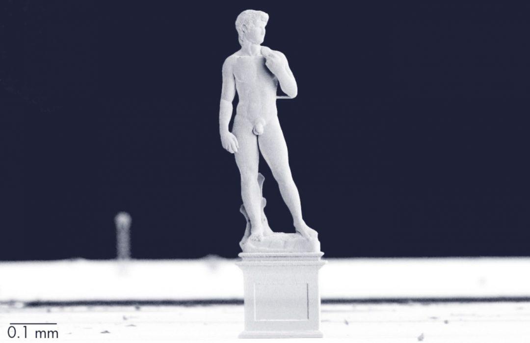 На 3D-принтере напечатали миллиметровую копию «Давида» Микеланджело
