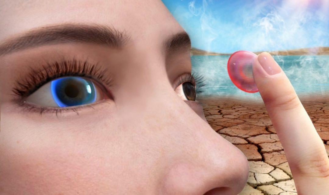 Изобрели: умные контактные линзы меняют цвет при глаукоме и синдроме сухого глаза