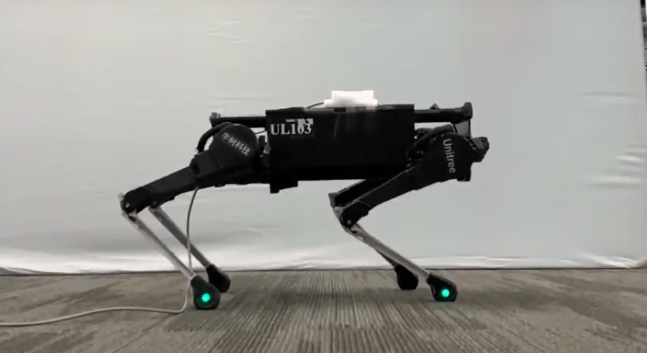Гугл учит робота бегать, как настоящую собаку