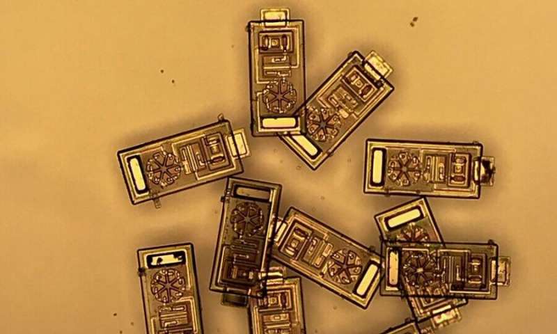 Ученые создали микроскопические датчики, работающие от солнца