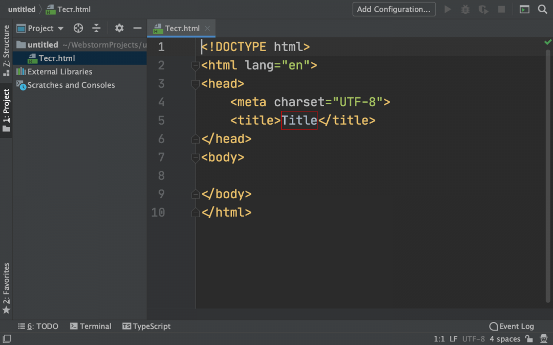 Как запустить проект в webstorm