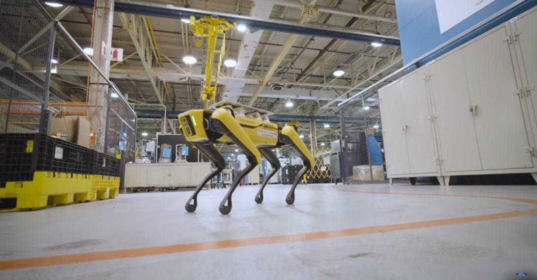Ford используют собаку Boston Dynamics для создания 3D-карты