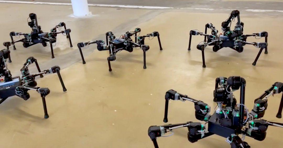 Посмотрите на этих роботов: атака пауков и не только