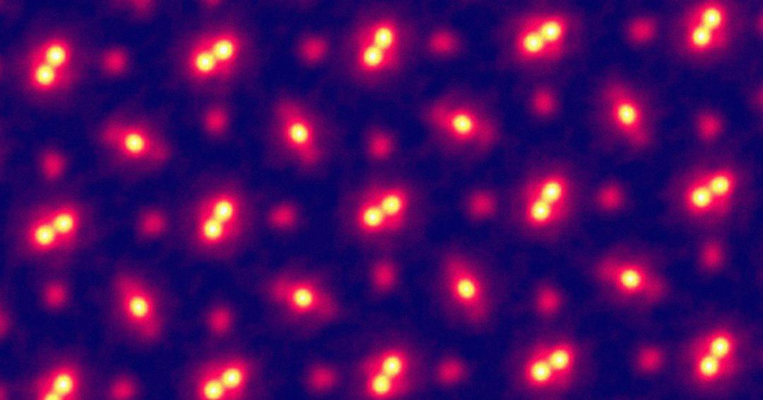 Новая техника микроскопии позволяет увидеть движение атомов