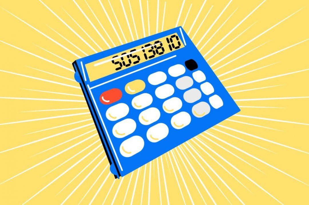 Двоичный калькулятор из бусин и палок