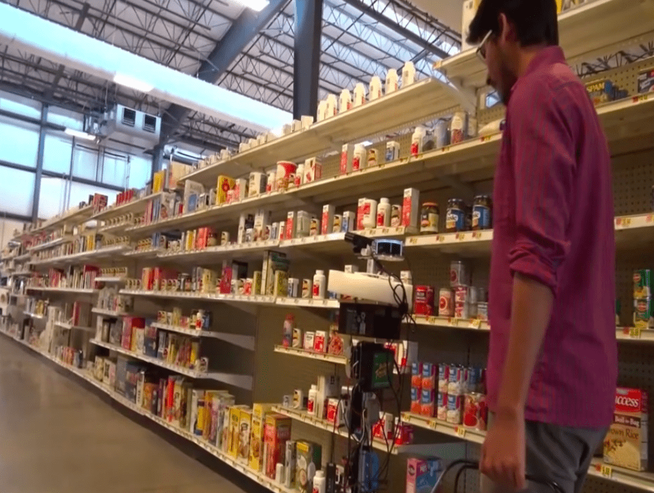Посмотрите: робот-шмобот для быстрого шопинга