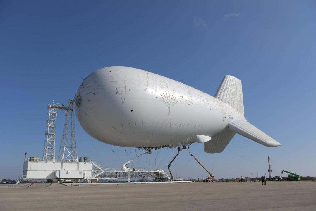 В Израиле запустили самый большой дирижабль-радар
