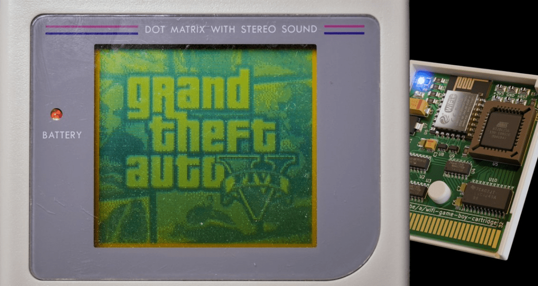 Изобретатель придумал способ играть в GTA V на ретроконсоли Nintendo Game Boy