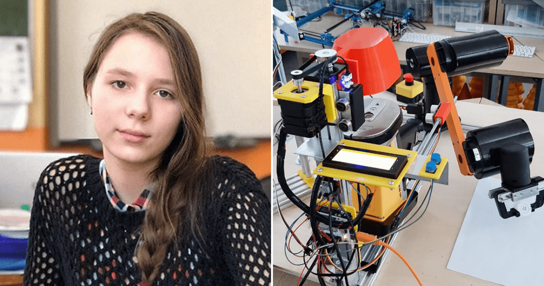 Российская школьница сделала робота для анализа ила со дна океана