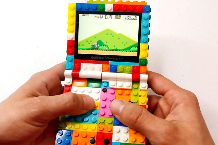 Технодурка: Game Boy Advance SP из кубиков LEGO