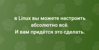 Пояснительная бригада: Linux и неизбежность