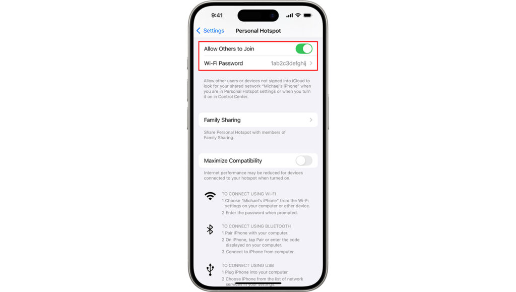 Как раздать интернет с iPhone