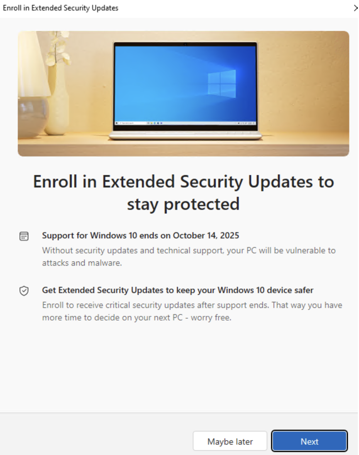 Как получать обновления на Windows 10 после прекращения поддержки