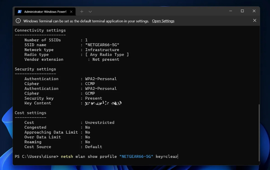 Как найти пароль от вайфая