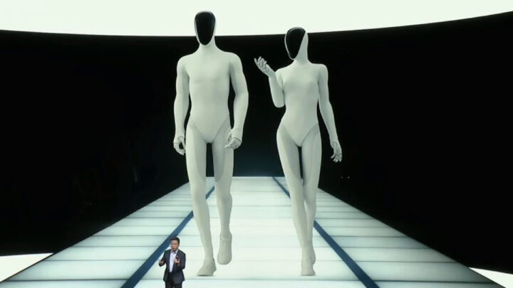 В Китае показали робота-гуманоида, который разговаривает и ходит как человек