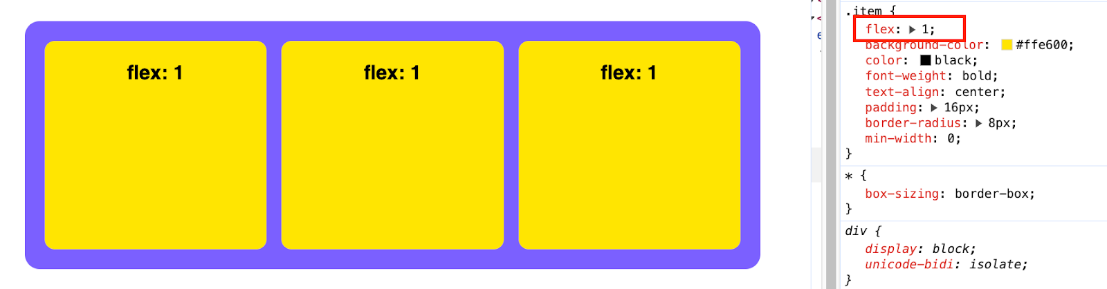 flex-grow, flex-shrink и flex-basis