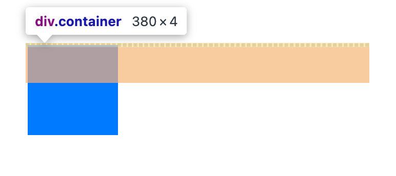 Как избежать «схлопывания» контейнера