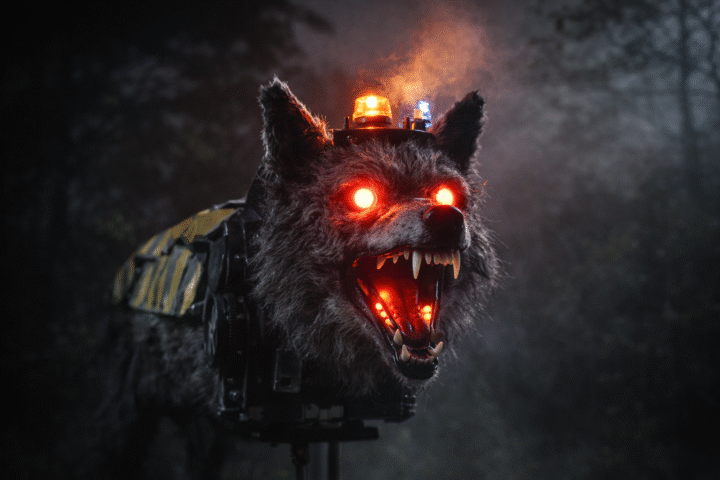 В Японии начали использовать роботов-волков для отпугивания медведей