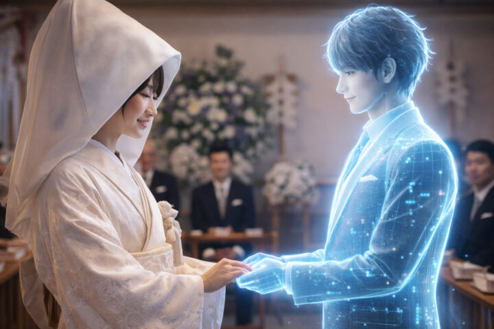Жительница Японии вышла замуж за ИИ-персонажа