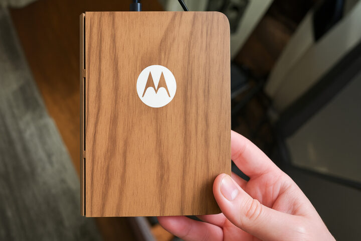 Motorola может выпустить смартфон-книжку