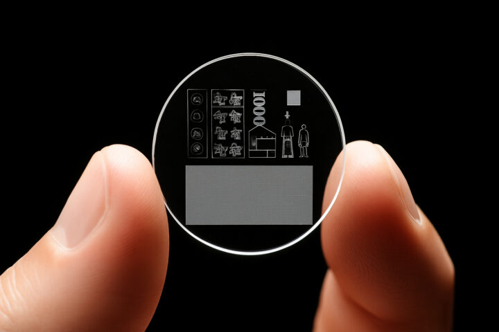 Стеклянные «кристаллы памяти» могут хранить данные миллиарды лет