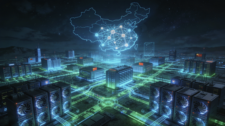 Китай запустил крупнейшую сеть дата-центров для ИИ на 55 000 км оптоволокна