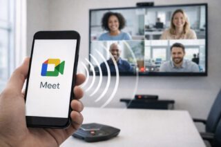 Google Meet использует ультразвук для быстрого подключения к встречам