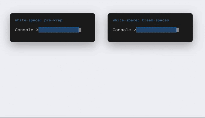 Бонус: зачем нужен break-spaces?