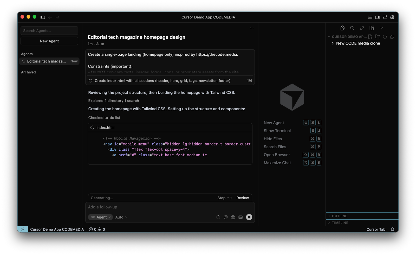Cursor, вайб-кодинг и промпты