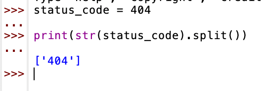 Типичные ошибки с split()
