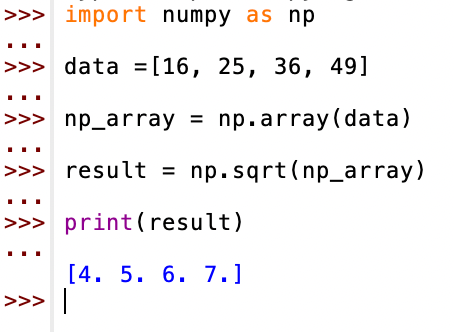 Квадратный корень в Python: функция sqrt() и другие способы