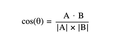 Косинусное сходство: как измеряют близость векторов