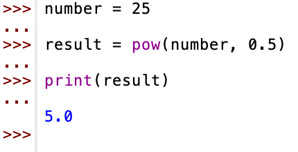 Квадратный корень в Python: функция sqrt() и другие способы