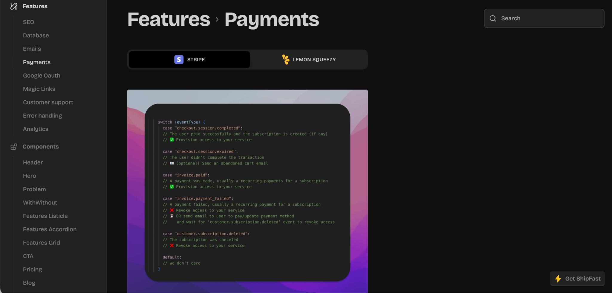 Продажа boilerplate-кода