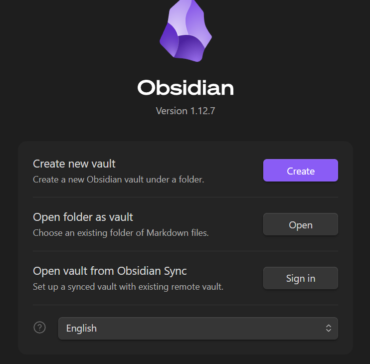 Как начать пользоваться Obsidian: установка и первый vault