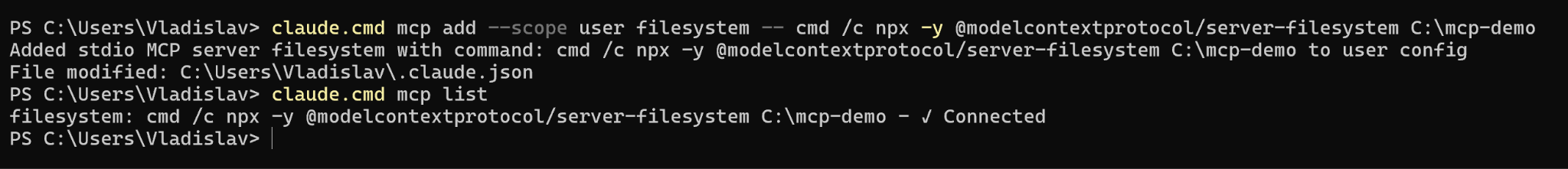 Как добавить MCP в Claude Code через терминал