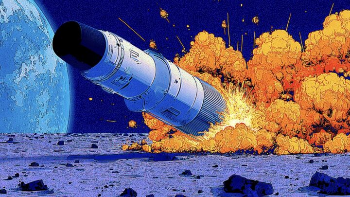 Falcon 9 столкнется с Луной уже 5 августа, удар можно будет увидеть с Земли