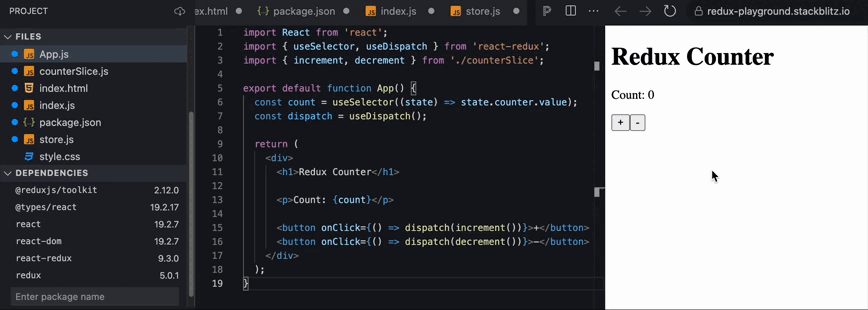 Как установить и подключить Redux в React-проекте