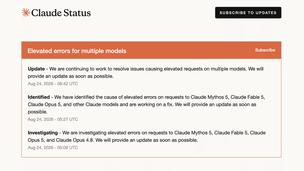 Глобальный сбой Claude затронул Claude Chat, API и Claude Code — что происходит