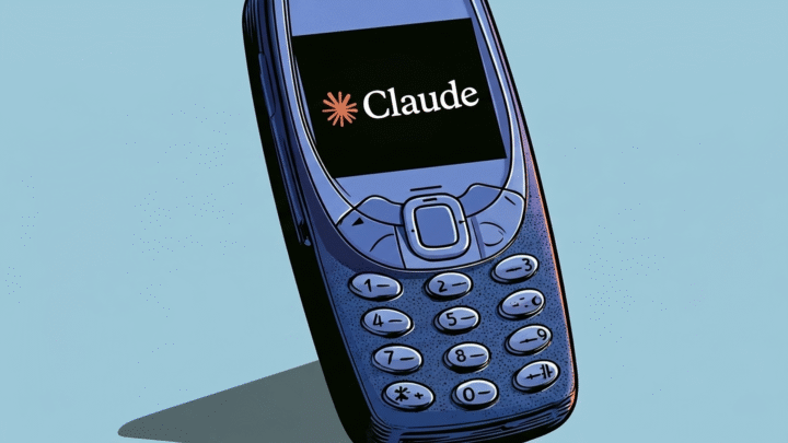 Claude запустили на кнопочной Nokia 2007 года выпуска