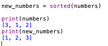 Как отсортировать список в Python: sorted и sort